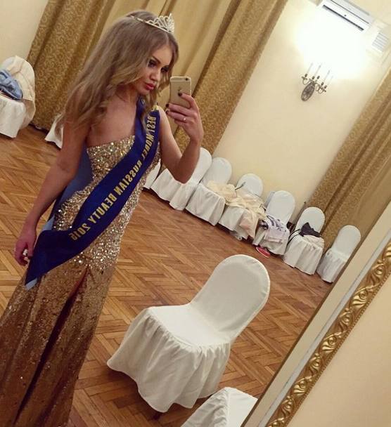 La Plachina  stata eletta anche Miss Sport 2015 a Mosca (Instagram)